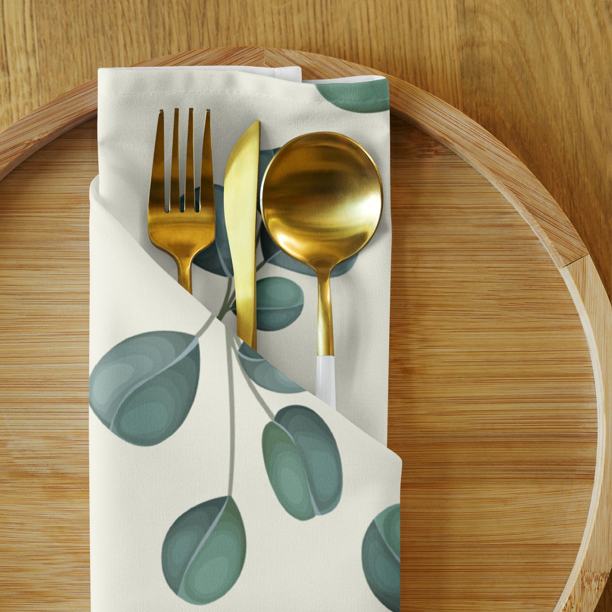 Onyx & Sage | Garden Veil Cloth Napkin Set (Set of 4)