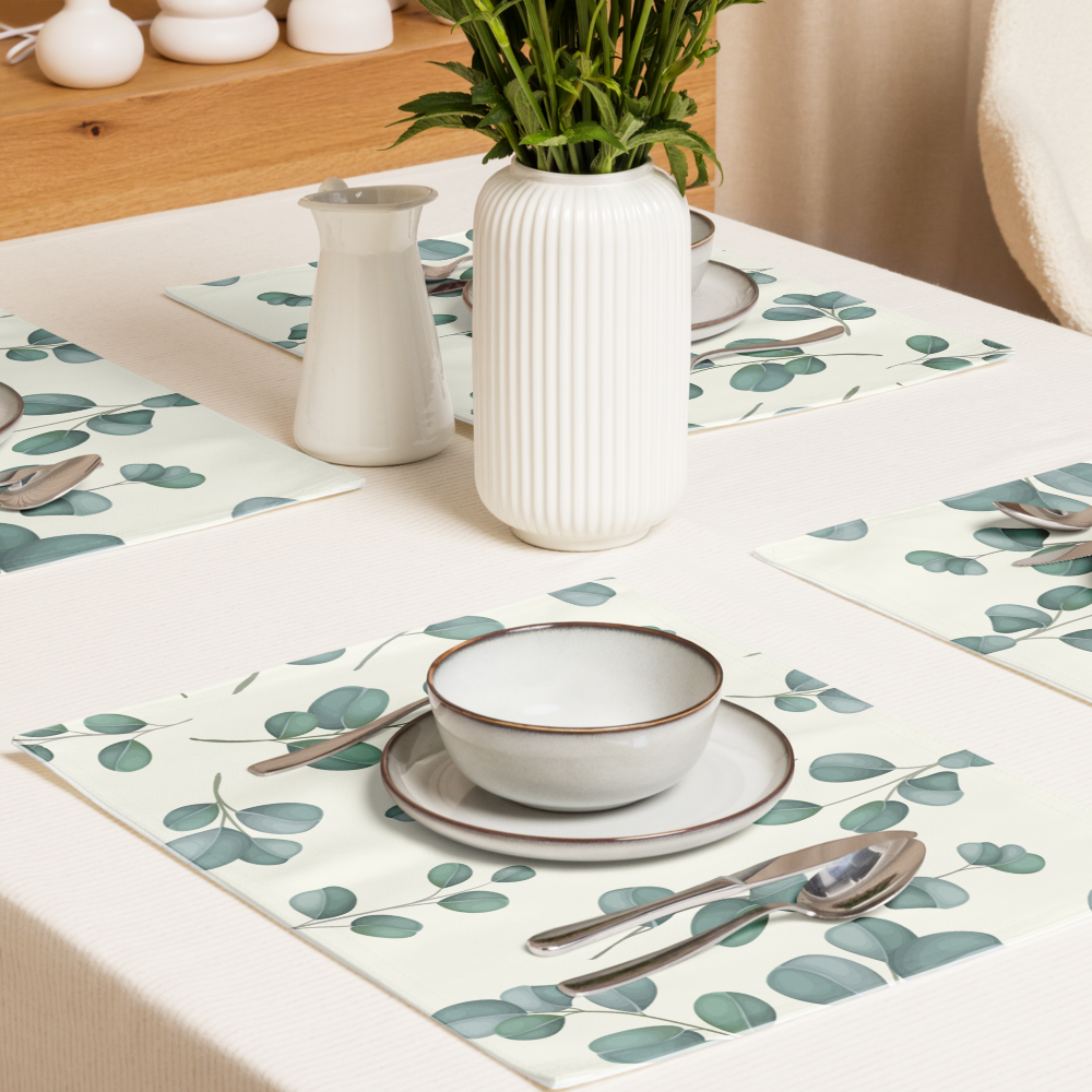 Onyx & Sage | Garden Veil Placemat Set (Set of 4)