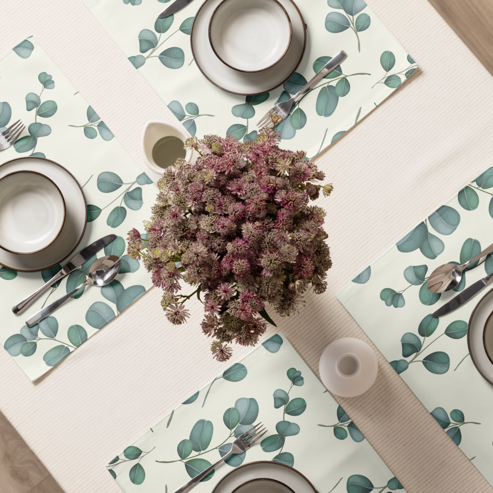Onyx & Sage | Garden Veil Placemat Set (Set of 4)