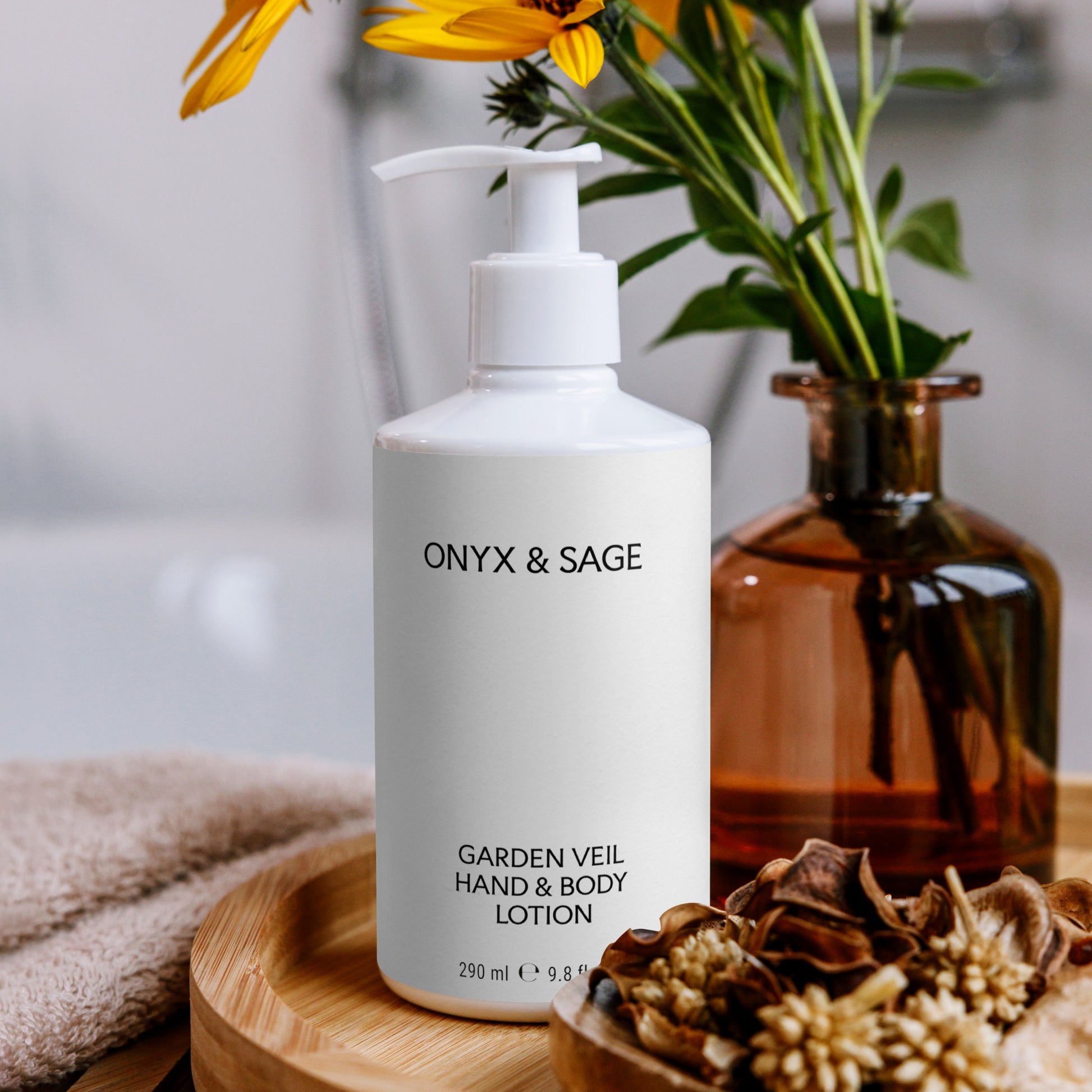 Onyx & Sage | Garden Veil Hand & Body Lotion